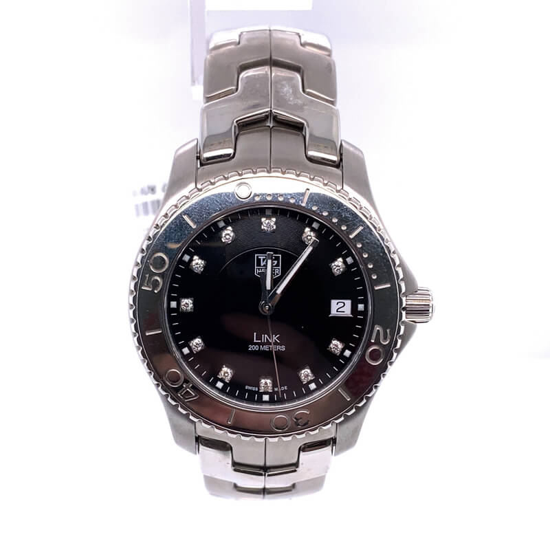 TAG Heuer Link Men's Automatic Black Dial Stainless Steel Bracelet Watch