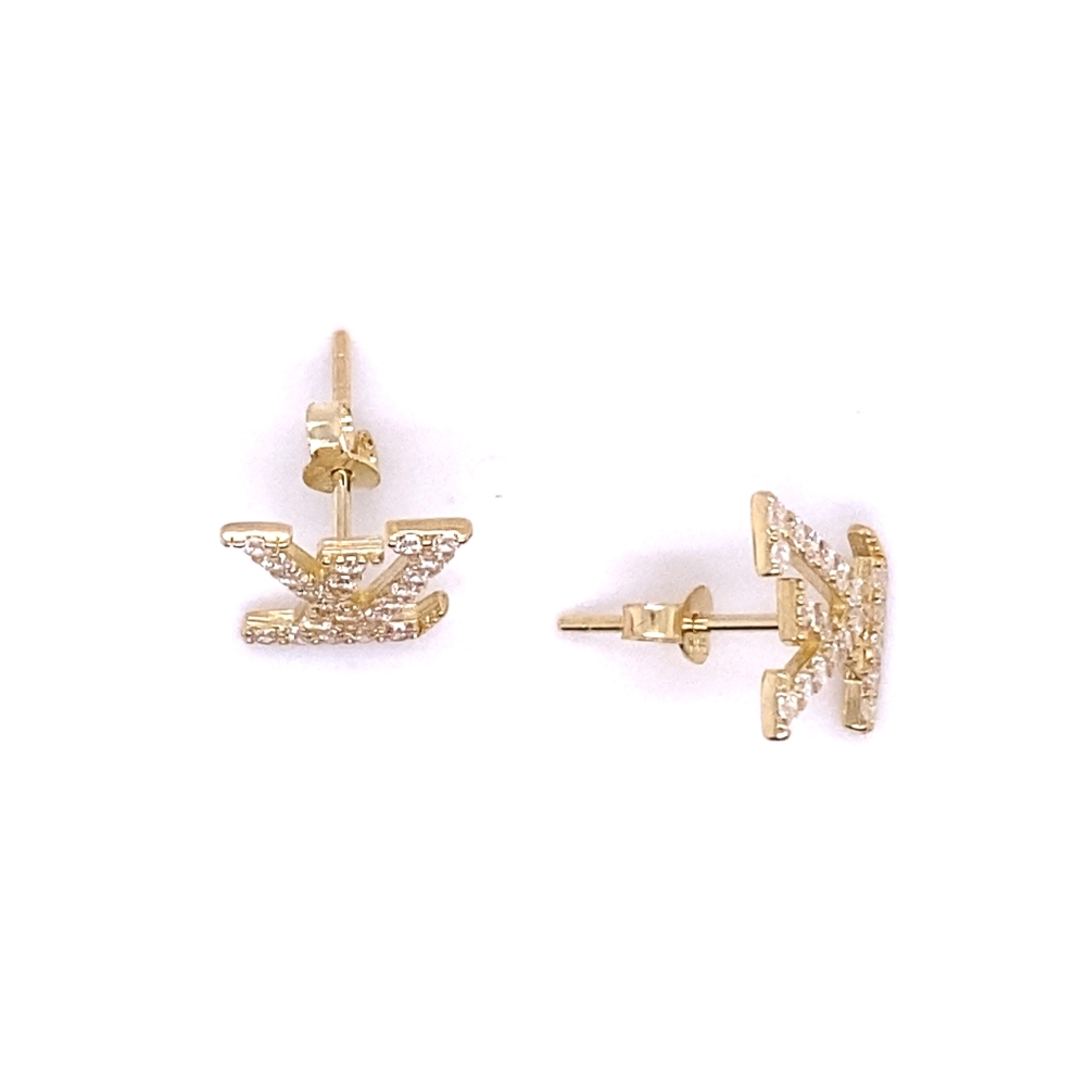 Louis Vuitton Gold Stud Earrings