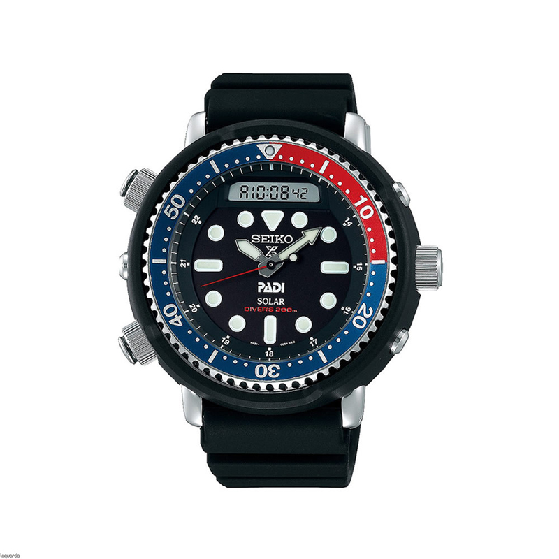 Seiko Prospex PADI Special Edition Solar Powered Dive Watch SNJ027 | Metals  in Time