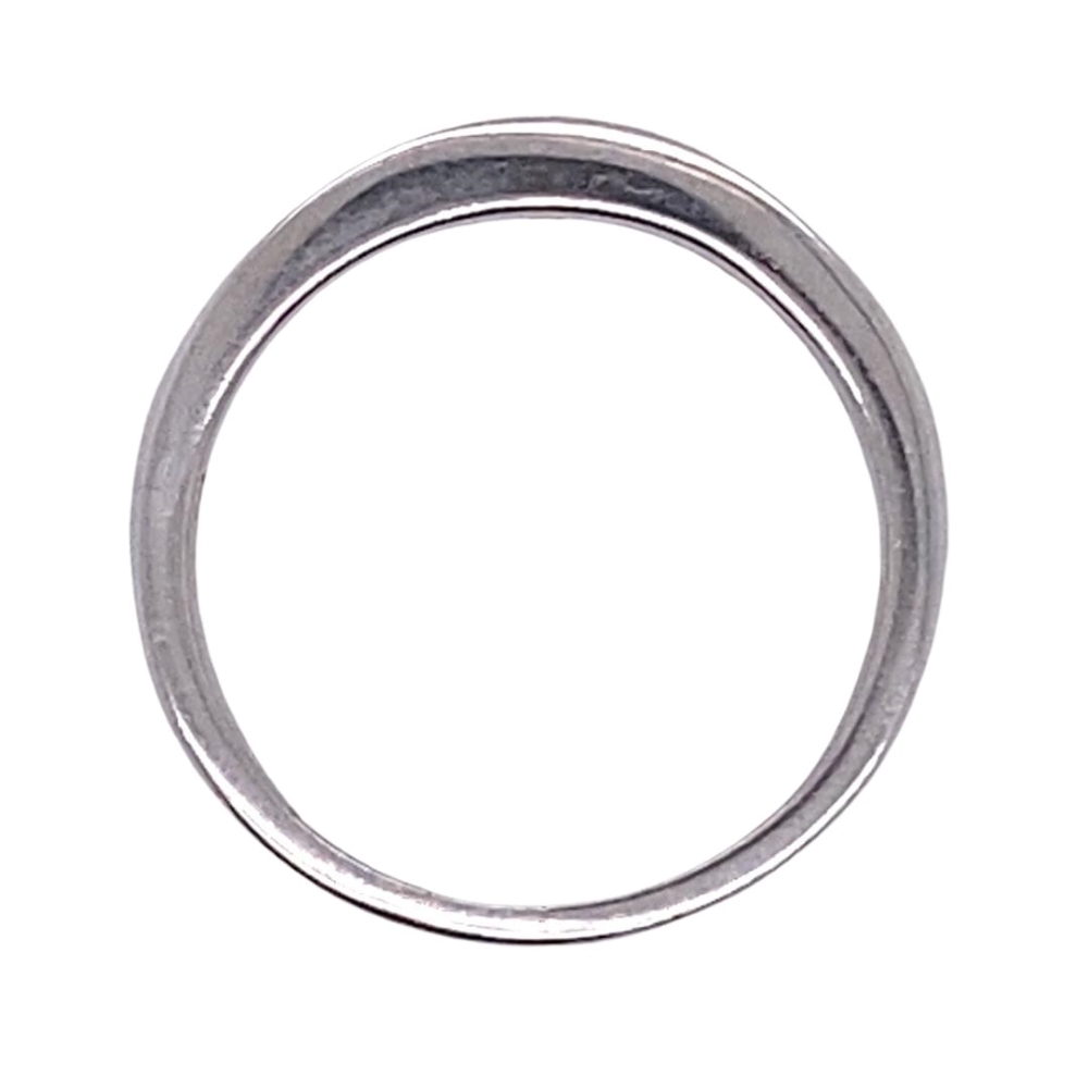 a metal ring on a white background