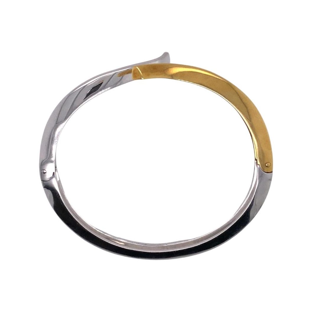 two tone gold and silver bracelet