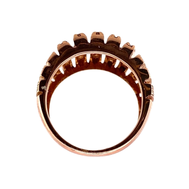 a close up of a ring on a white background