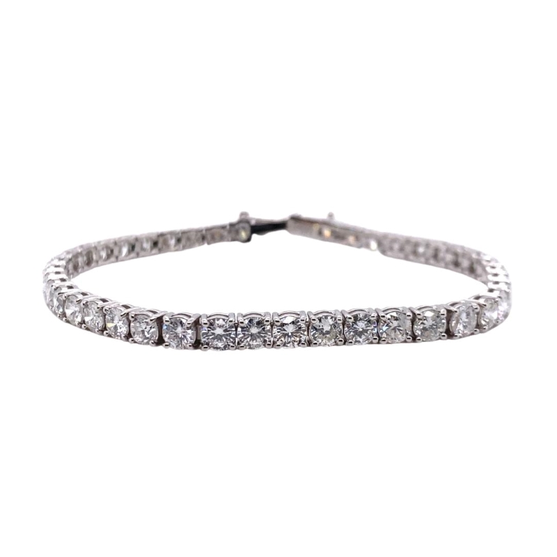 Round 4.53CT Diamond Tennis Bracelet For Women in 14kt White Gold Jewelry  For Unisex at Rs 233862 | Begampura | Surat | ID: 21534129962