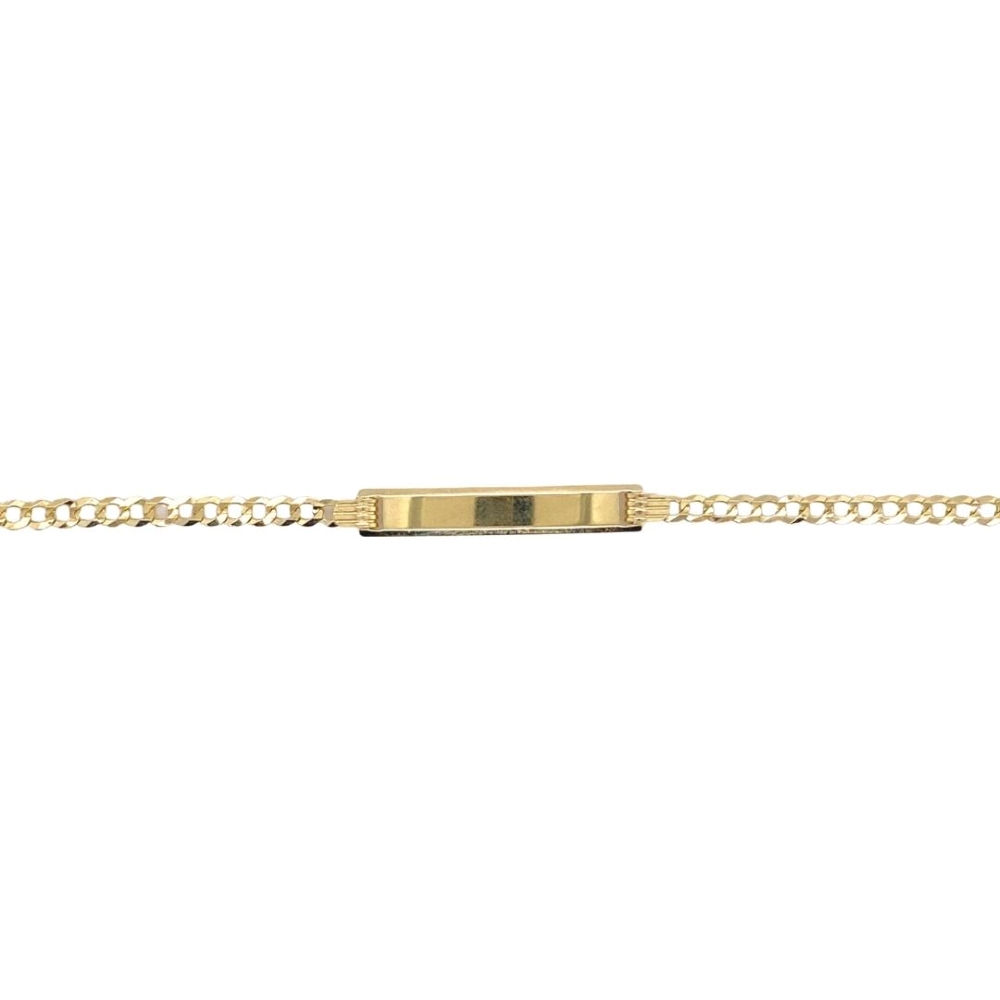 Personalized Gold Baby Id Evil Eye Arabic Name Bracelet 14K | 24jewels