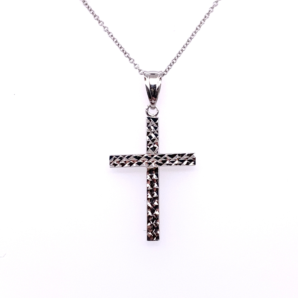 a cross is shown on a white background
