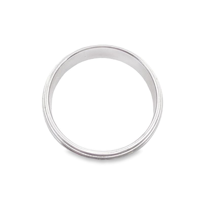 a wedding ring on a white background