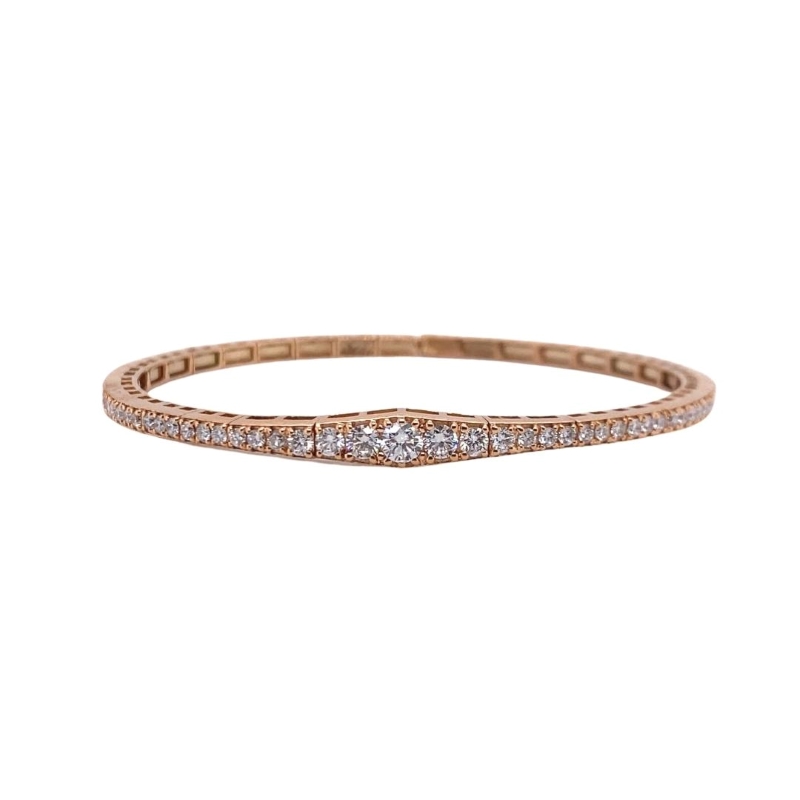 a gold ring with diamonds on it