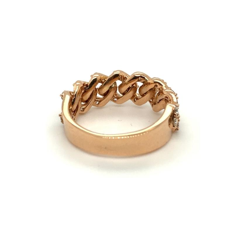 Diamond Miami Cuban Link Ring - Image 2