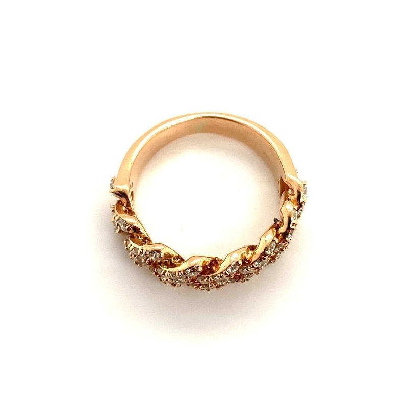 Diamond Miami Cuban Link Ring - Image 3