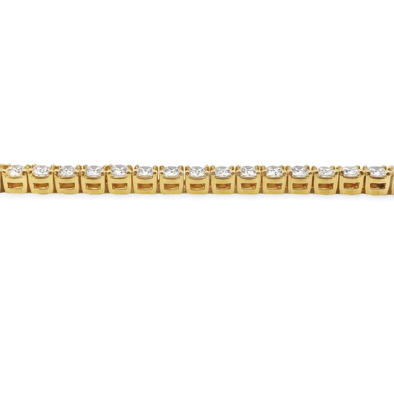 7ct Lab Grown Diamond Tennis Bracelet - Image 2