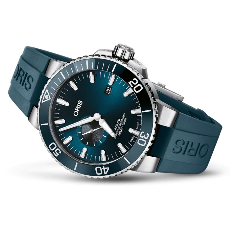 Oris Aquis Small Second Date 01 743 7733 4155 - Image 2