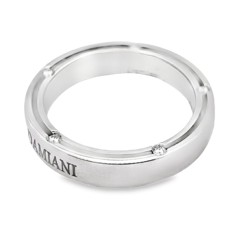 DAMIANI ANNELLI UNITY BAND 10 ROUND DIAMONDS