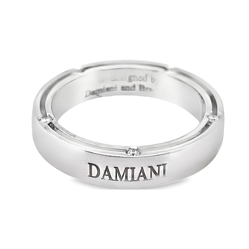 DAMIANI ANNELLI UNITY BAND 10 ROUND DIAMONDS