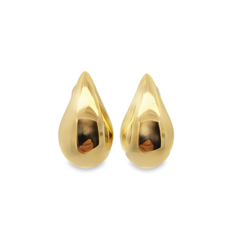 14KT Yellow Gold Tear Drop Earrings