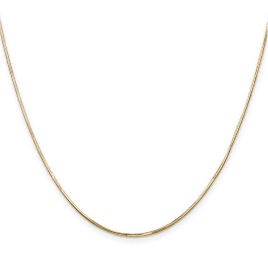 1.5mm Snake Chain, 14kt Yellow Gold