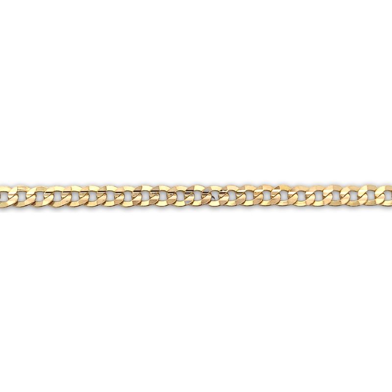 4mm Curb Bracelet, 14kt Yellow