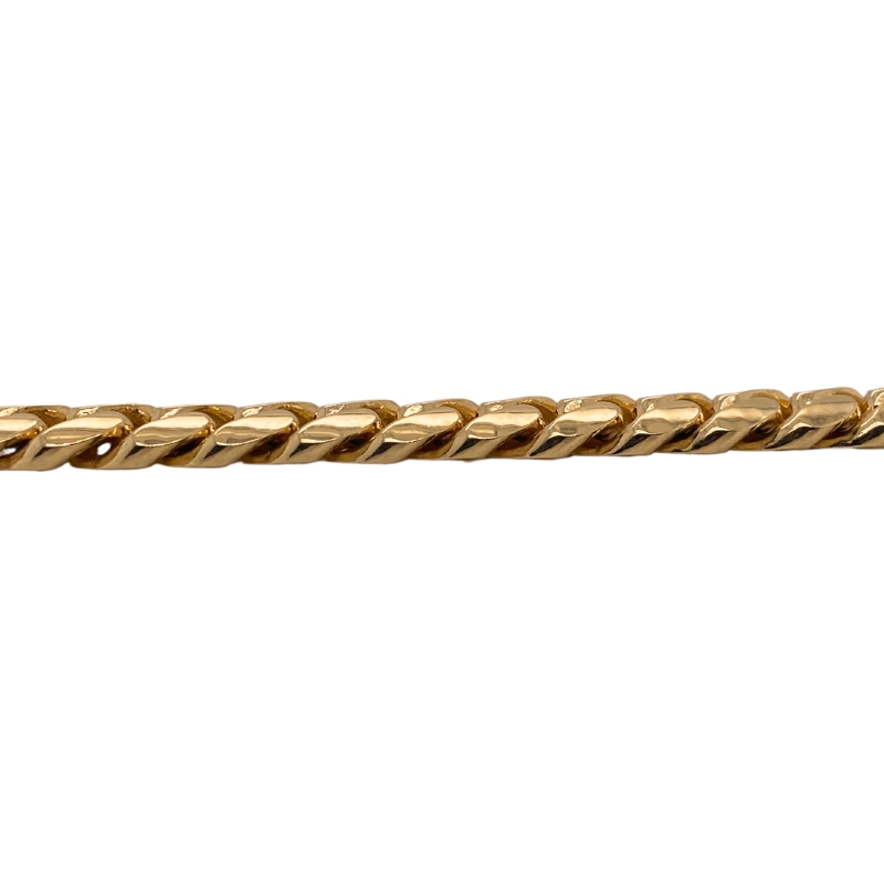 10.5mm Miami Cuban, Solid 14kt Yellow - Image 2