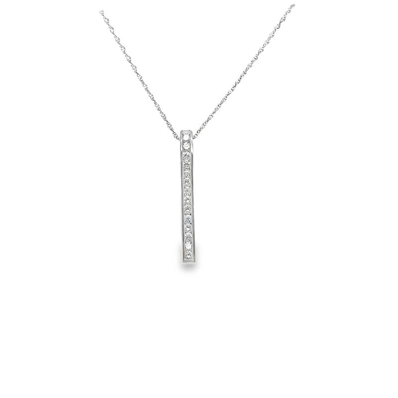 Diamond Stick Pendant