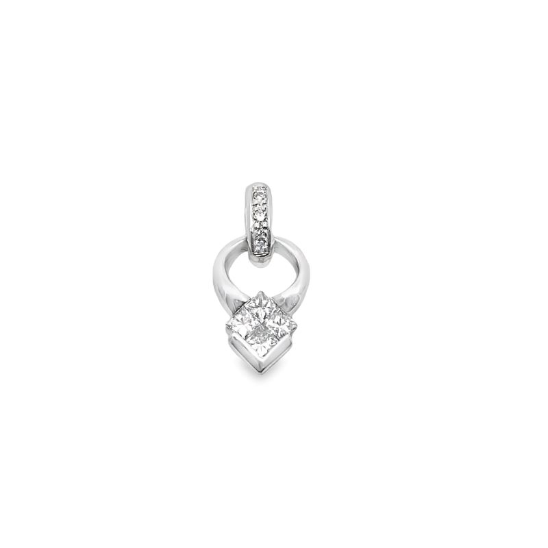 Diamond Dangle Pendant, 0.30ctw