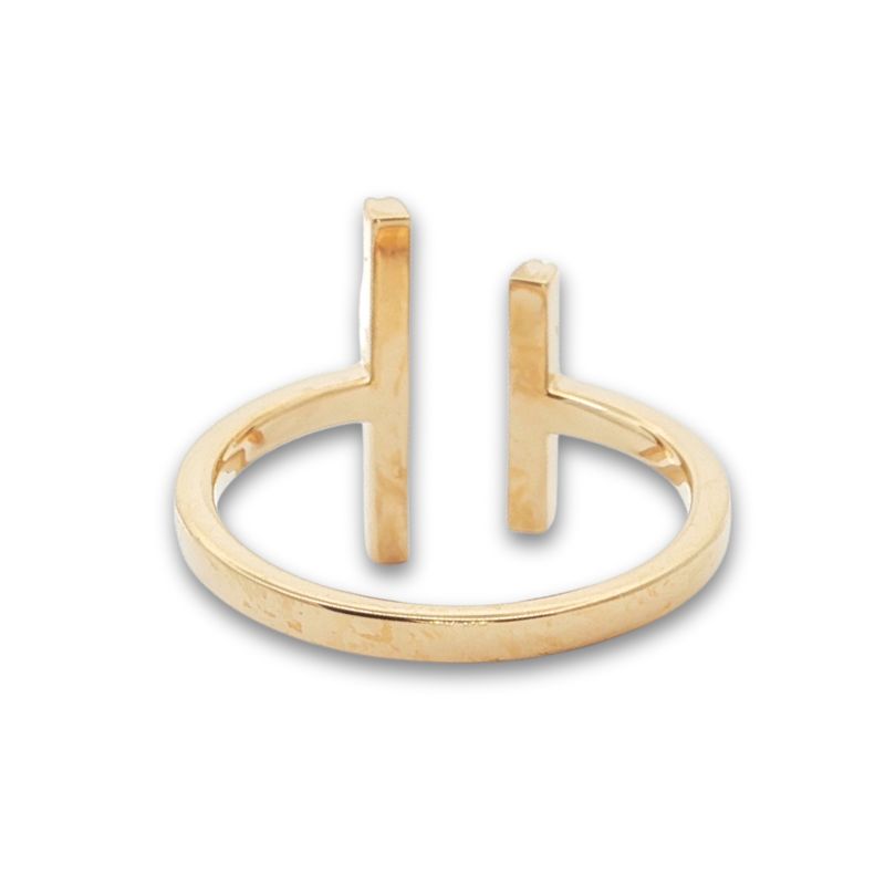 0.19ctw Parallel Bar Ring, 14kt - Image 3