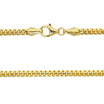 4.0mm Solid Miami Cuban Bracelet, 14kt