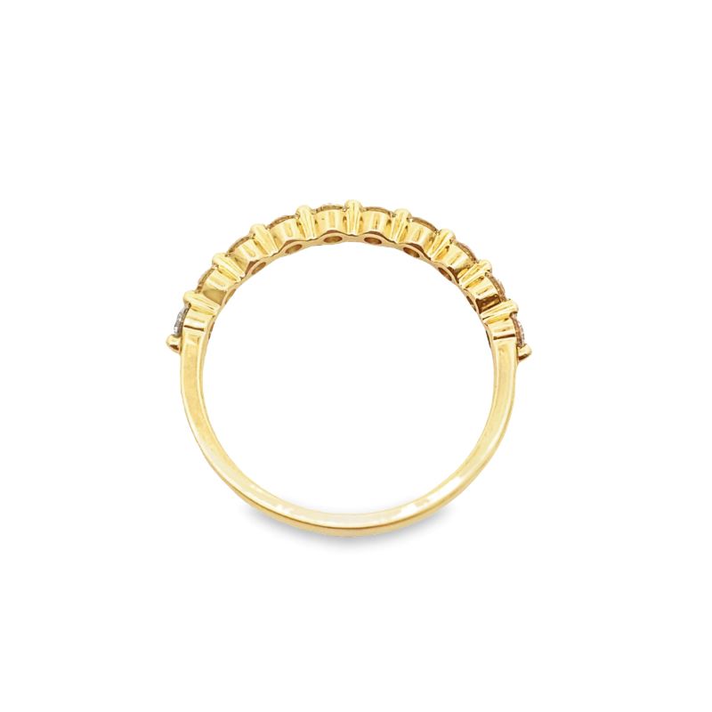 0.50ct Single Prong Diamond Band, 14kt Yellow - Image 2