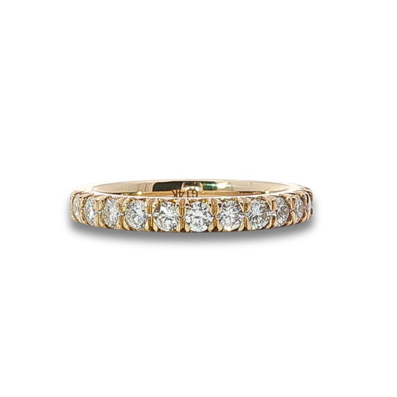 1.00ctw Timeless Bridal Split Prong Wedding Band, 14kt