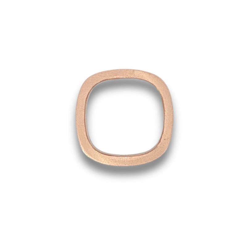 7.0mm Cushion Shapped Diamond Band, 0.16ctw - Image 2