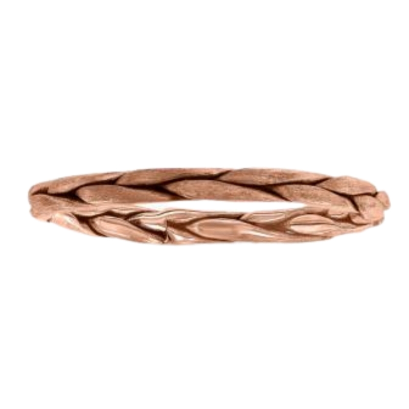 Braided Band in 14kt rose gold