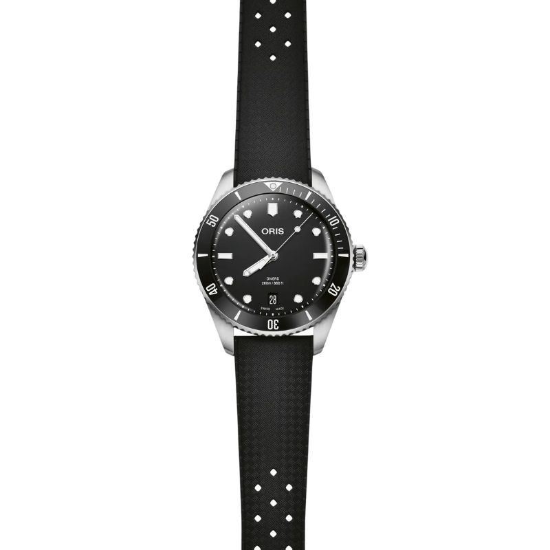 39mm Oris Divers Date, Black Dial, 01 733 7795 4054-Set - Image 2