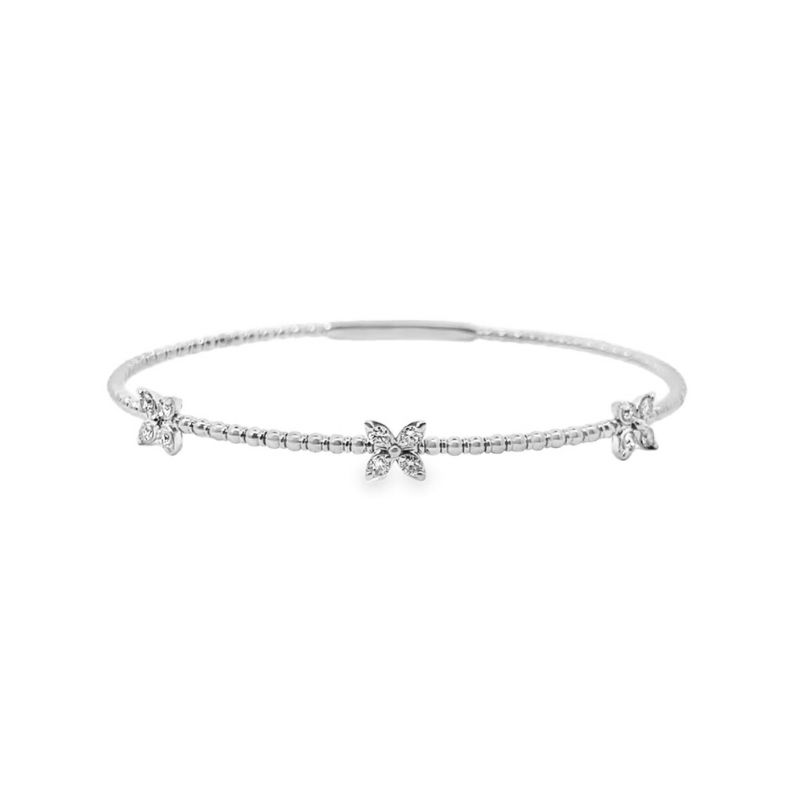 0.35ctw Butterfly Flex Bangle