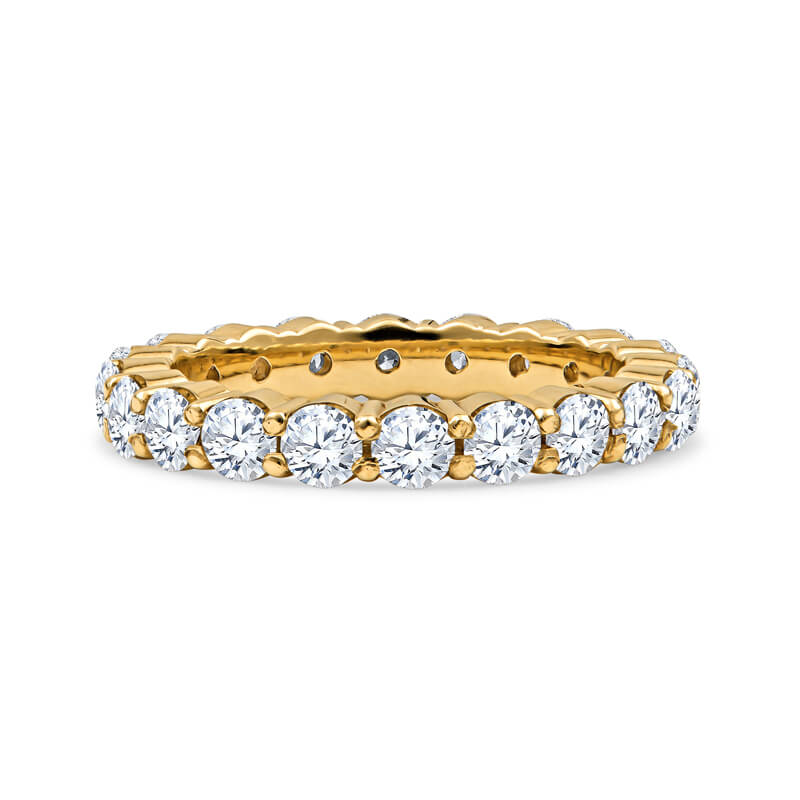 Timeless Shared 2.25ctw Prong Eternity Wedding Band