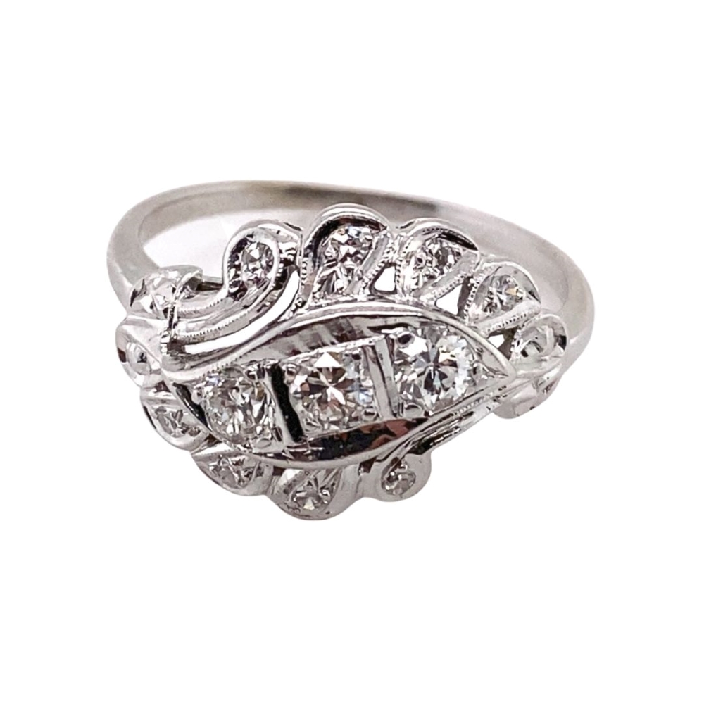 1930's Vintage Cocktail Ring