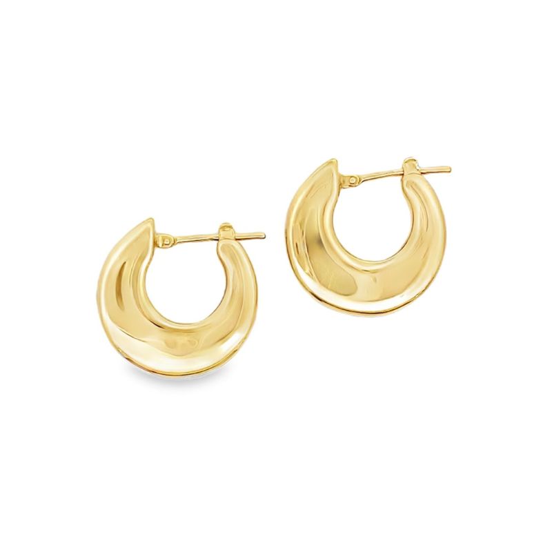 4.5mm Medium Hollow Chunky Hoops