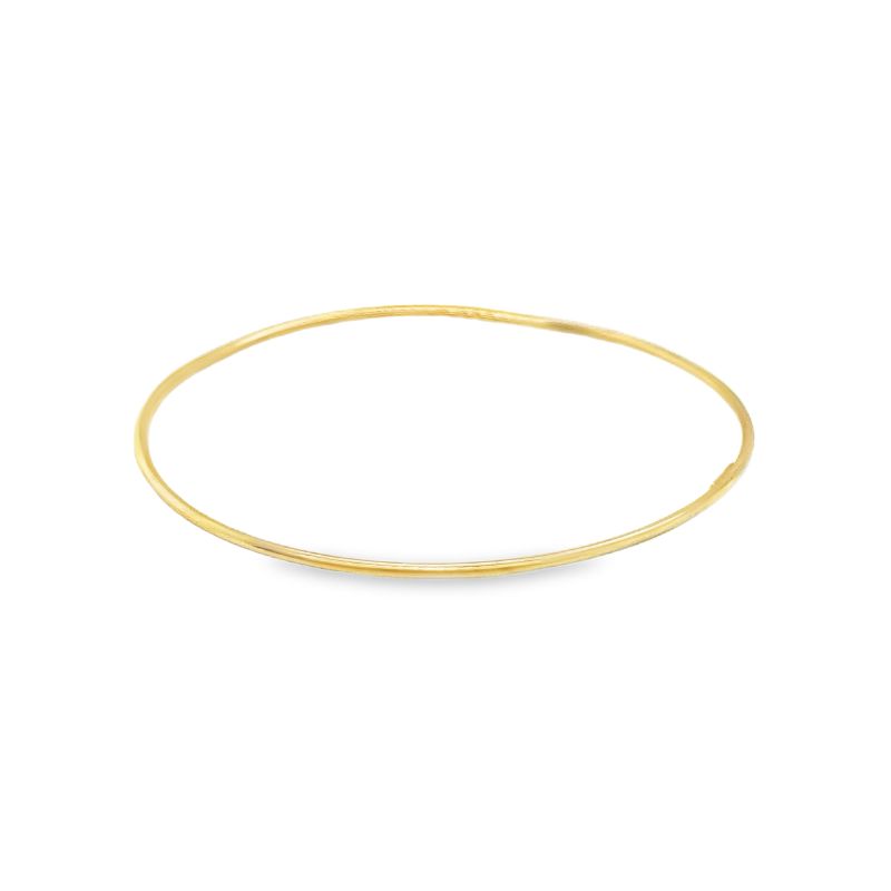 POLISHED SLIP ON BANGLE BRACELET