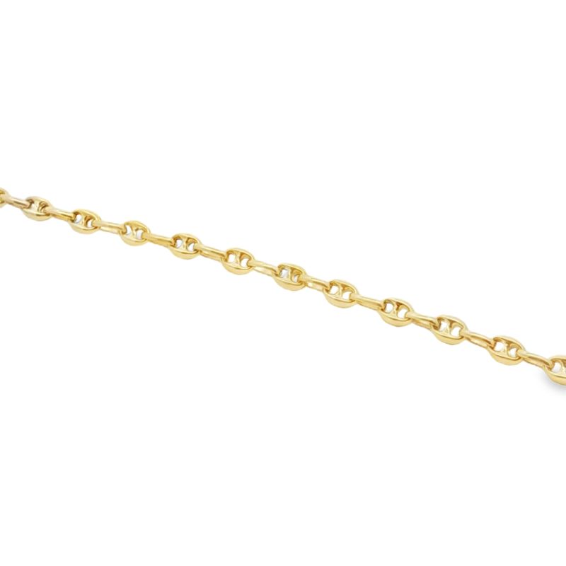 5mm Elongated Puff Gucci Bracelet, 10kt Yellow
