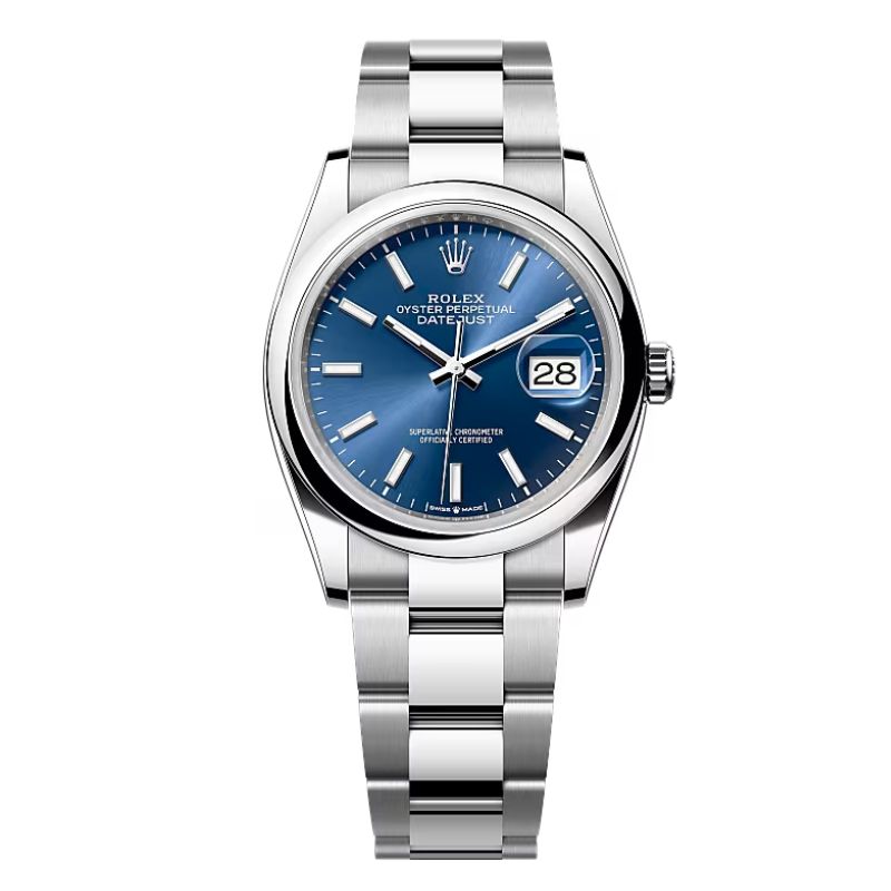 Rolex Oyster Perpetual Datejust 36mm, Ref126200, Blue Dial