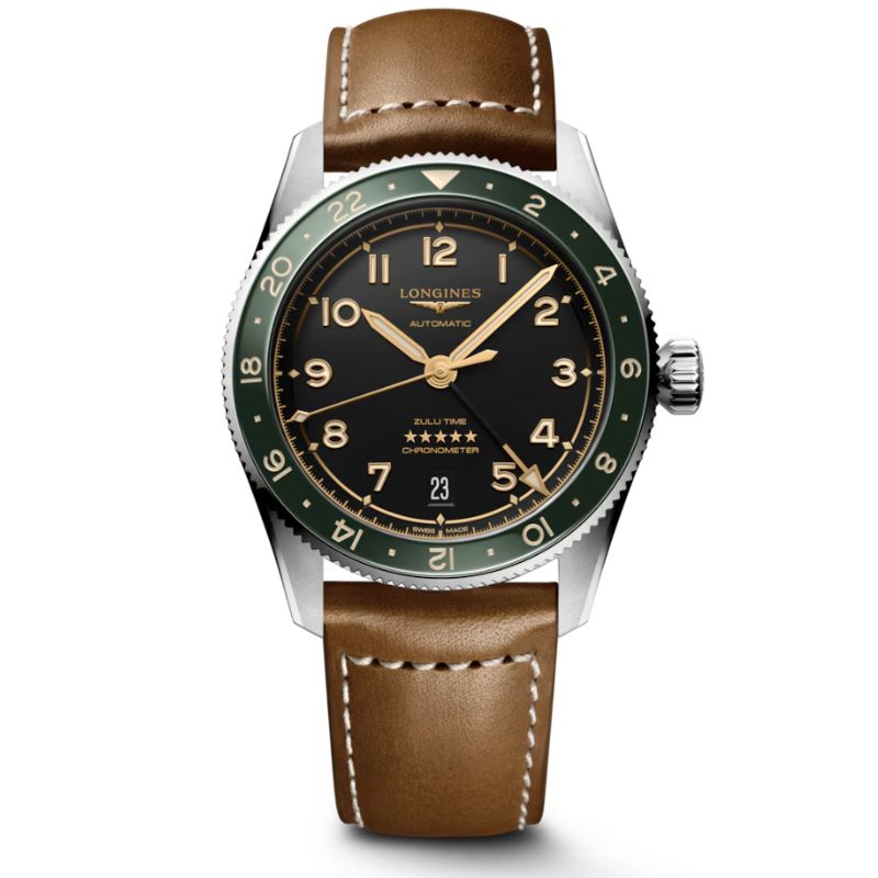 Longines Spirit Zulu Time 39mm, Ref#L3.802.4.63.2