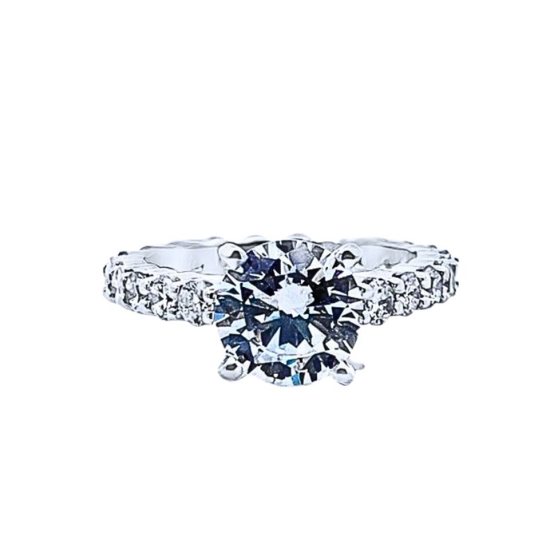 1.50ctw Timeless Bridal Etenity Cathedral Engagement