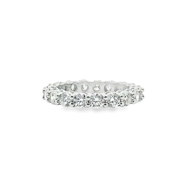 3ct Timeless Eternity Band, Platinum