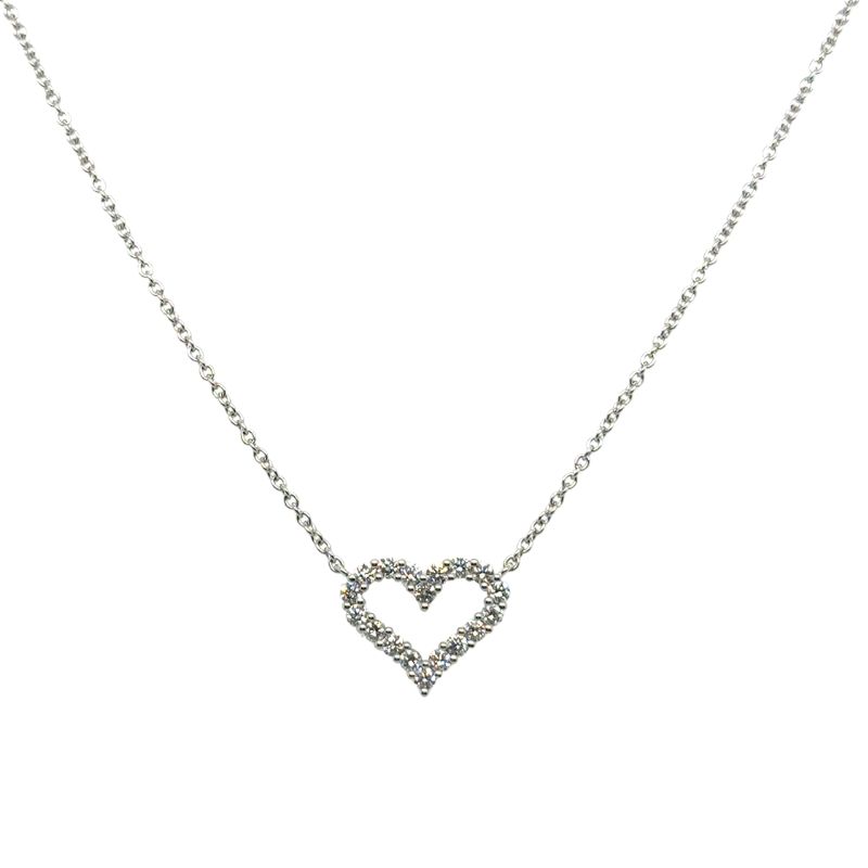 0.50ctw Timeless Heart Pendant on Chain, 14kt