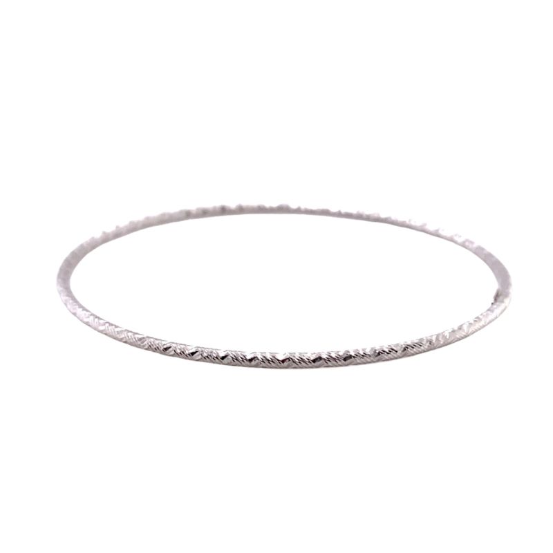 2.0mm D/C Slip on Bangle Larger Size