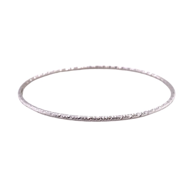 2.0mm D/C Tube Slip on Bangle