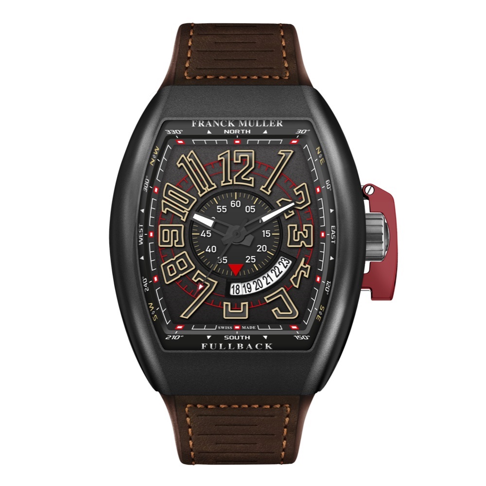 FRANCK MULLER, VANGUARD, DATE APERTURE, V45SCLCKMCBNNRTTBSB