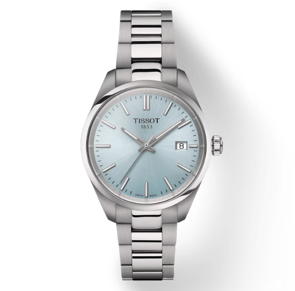 TISSOT PR 100 34MM ICE BLUE DIAL