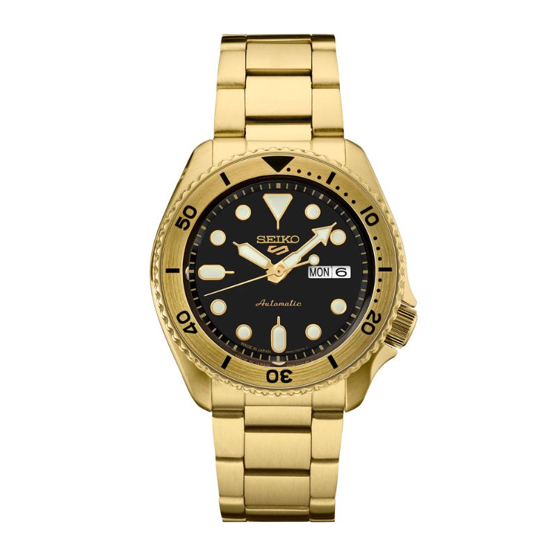 Gold Plated Seiko 5, SRPK18