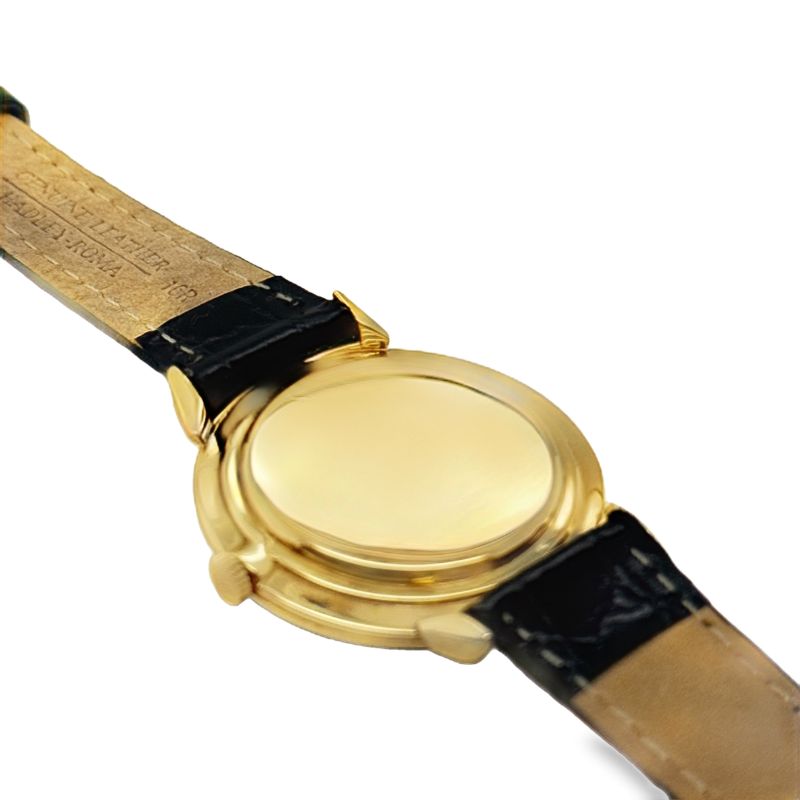 Vintage Longines 32mm 14kt Gold Watch on Strap - Image 2