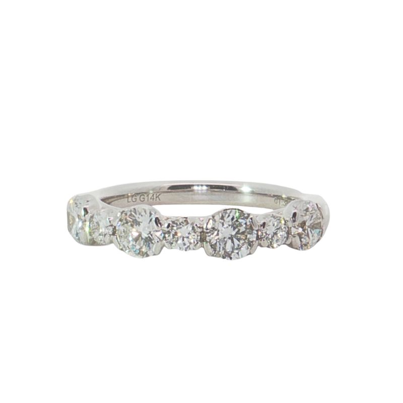 1.40ctw Alternating Large and Small Diamond Band, Lab Grown