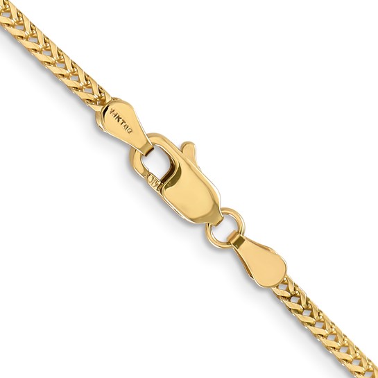 1.75mm Franco Chain, 14kt Yellow - Image 2
