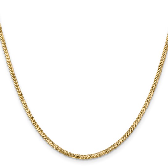 1.75mm Franco Chain, 14kt Yellow